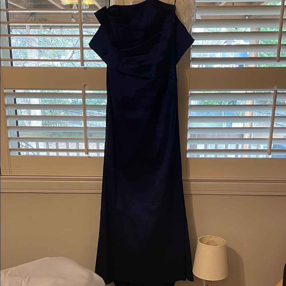 Jessica McClintock Midnight Strapless Gown